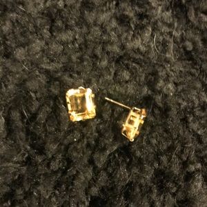 Chunky  Topaz earrings